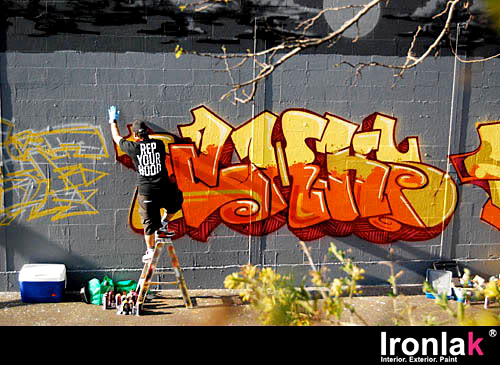 KOC, Hems, Caib, graffiti, Ironlak