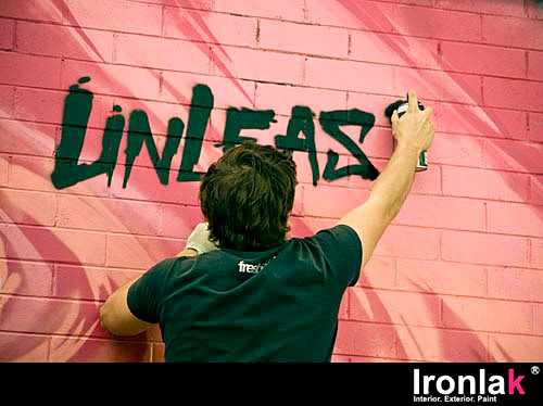 SOFLES. LINZ, graffiti, Ironlak