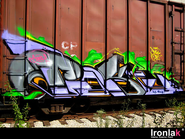 POSE, MSK, graffiti, Ironlak