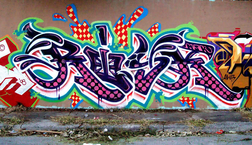 AUGOR, EWOK, MIAMI, graffiti, Ironlak