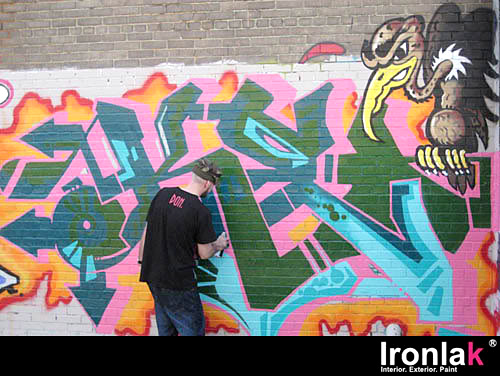 DOC, KEO, graffiti, Ironlak