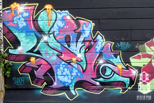 Keb, Buter, Mike Giant, graffiti, Ironlak