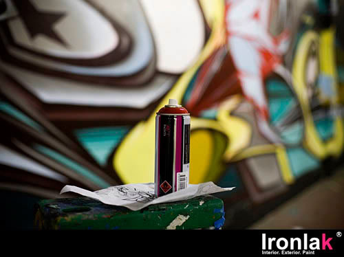 POSE, EWOK, graffiti, Ironlak