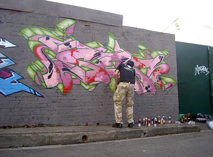 BCF, graffiti, Ironlak