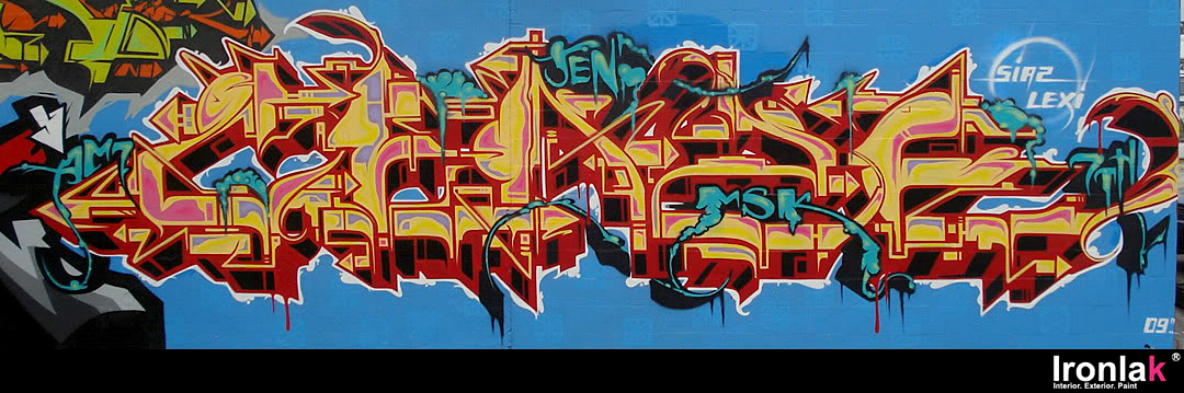 CEAZE, MSK, FLORIDA, graffiti, Ironlak