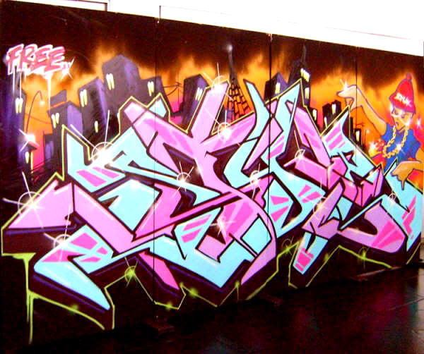 Shem, Jors, graffiti, Ironlak