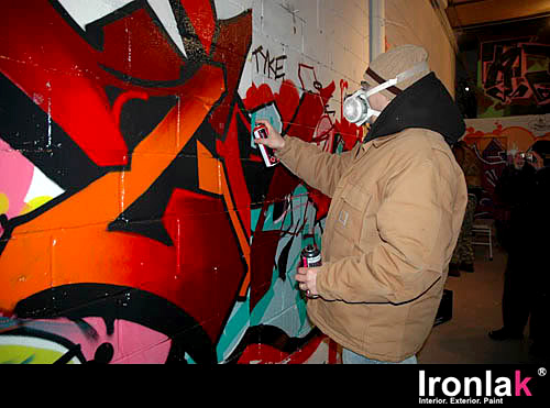 NEW YORK, graffiti, Ironlak