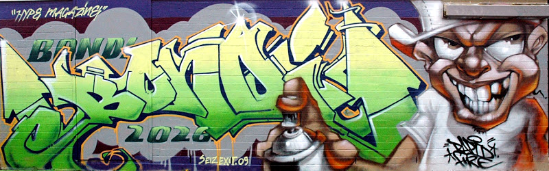 Youth Centre, graffiti, Ironlak