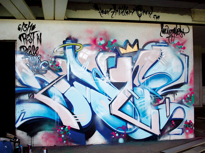 Dare, Mr.Wany, graffiti, Ironlak