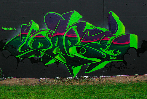 DARE, TWS, LoveLetters, graffiti, Ironlak