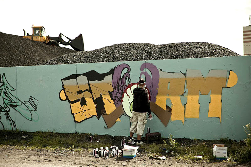 Heavy Artillery, Sweden, Copenhagen, graffiti, Ironlak