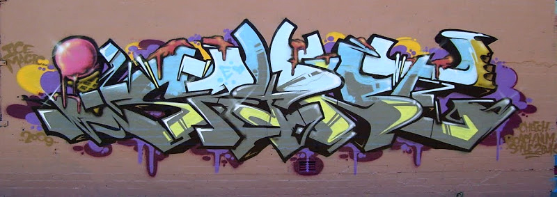 SAYNT, graffiti, Ironlak