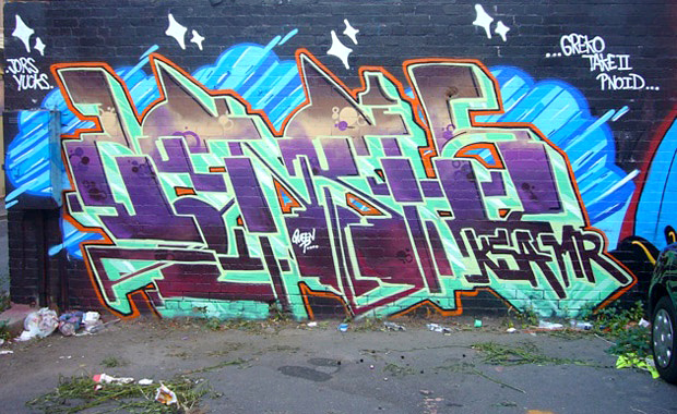 LENCH, AEON, ASTRO, graffiti, Ironlak