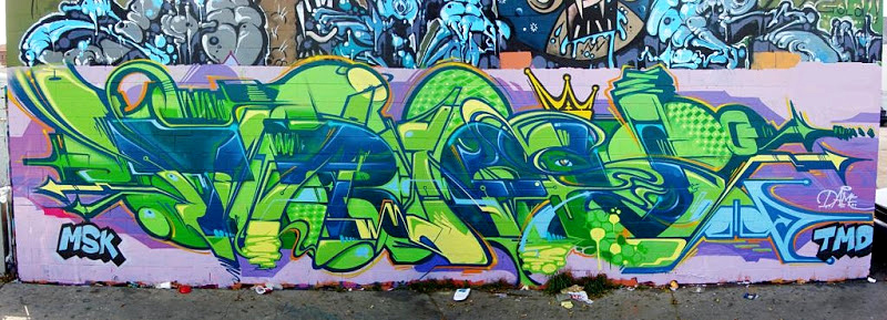 TRAV, VANS THE OMEGA, JHURT, graffiti, Ironlak