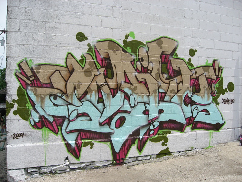 ATT, DF, EMIT, IMOK, graffiti, Ironlak