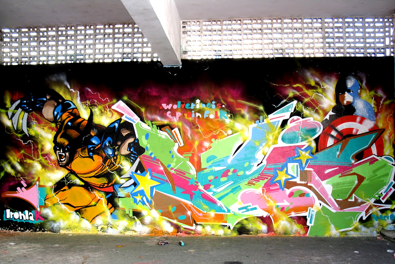 NEIS667, GREECE, graffiti, Ironlak