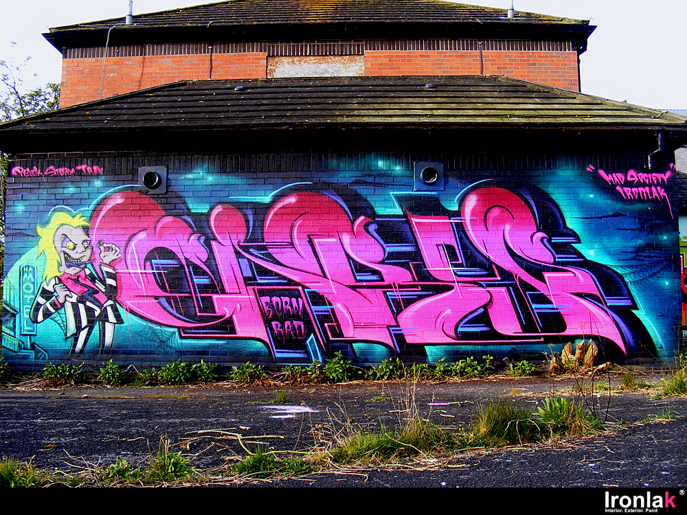 AROE, GARY, graffiti, Ironlak
