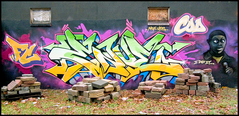 2RUDE, ENUE, NYC, graffiti, Ironlak