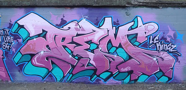 Prowla, LINZ, TREM, graffiti, Ironlak