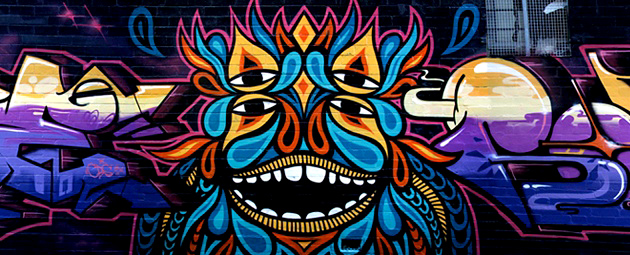 BEASTMAN, FIRE, NUMSKULL, ROACH, graffiti, Ironlak