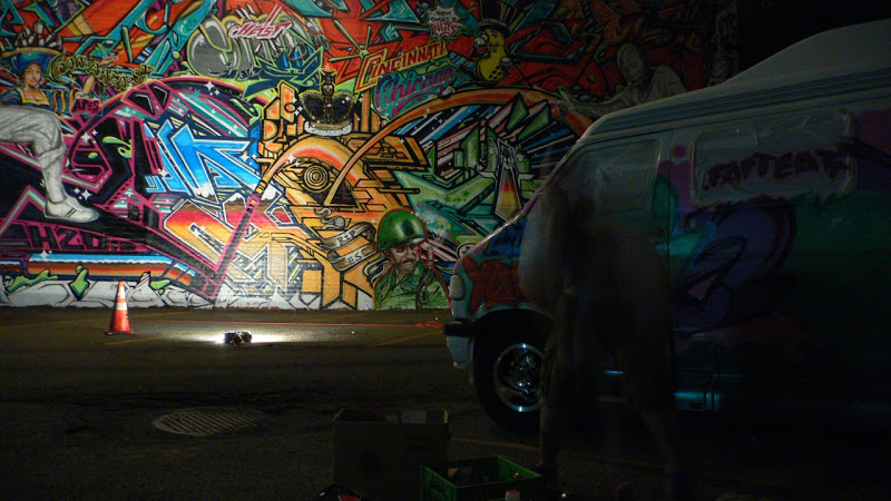 HUGE, graffiti, Ironlak