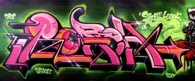 ROACH, SAYNT, graffiti, Ironlak