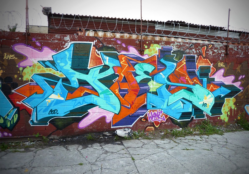 COD, Criz 156, Jaes, Wane, graffiti, Ironlak