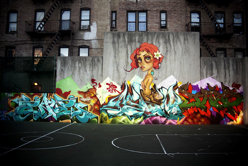 ENUE, ASKEW, JAES, TATIANA SUAREZ, NYC, graffiti, Ironlak