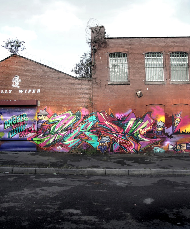 CASM, CAKE 6, UK, graffiti, Ironlak