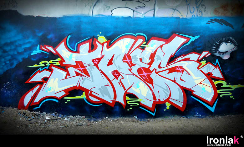 JAES, NYC, graffiti, Ironlak