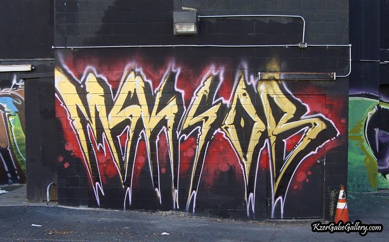 AUGOR, MSK, SLOW, graffiti, Ironlak