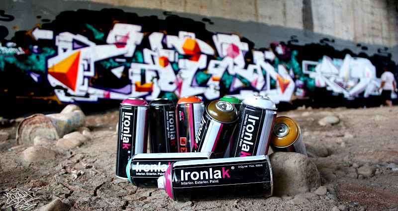 ZOER, ESC, graffiti, Ironlak