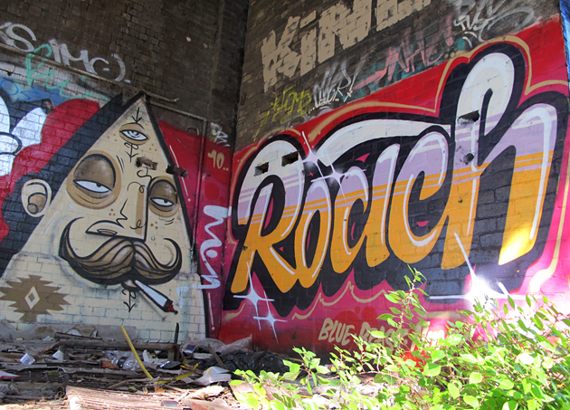 ROACH, YOK, graffiti, Ironlak