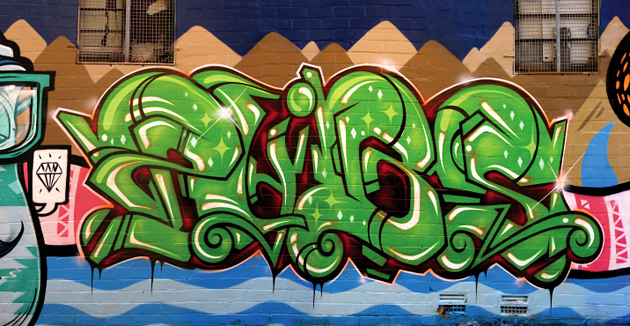 BEASTMAN, PHIBS, ROACH, YOK, graffiti, Ironlak