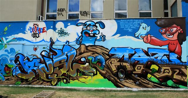 Meeting Of Styles, Serbia, graffiti, Ironlak