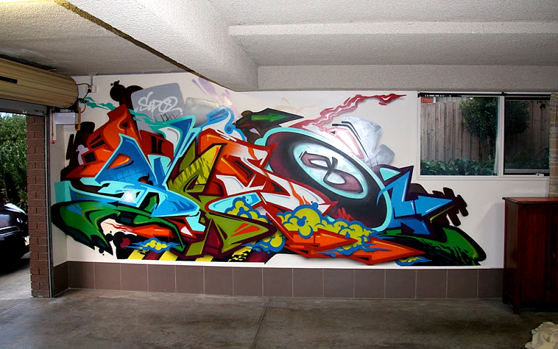 SIRUM, graffiti, Ironlak