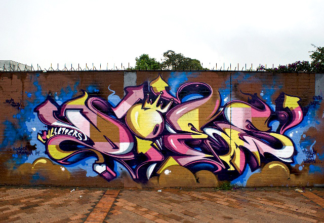DOES, ZOMB, Colombia, graffiti, Ironlak