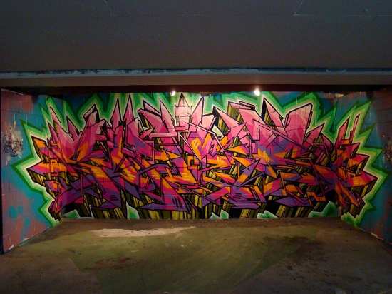 SOFLES, graffiti, Ironlak