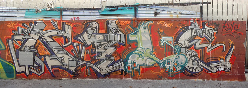 Los Angeles, Arbe, Easer, Kyle, graffiti, Ironlak