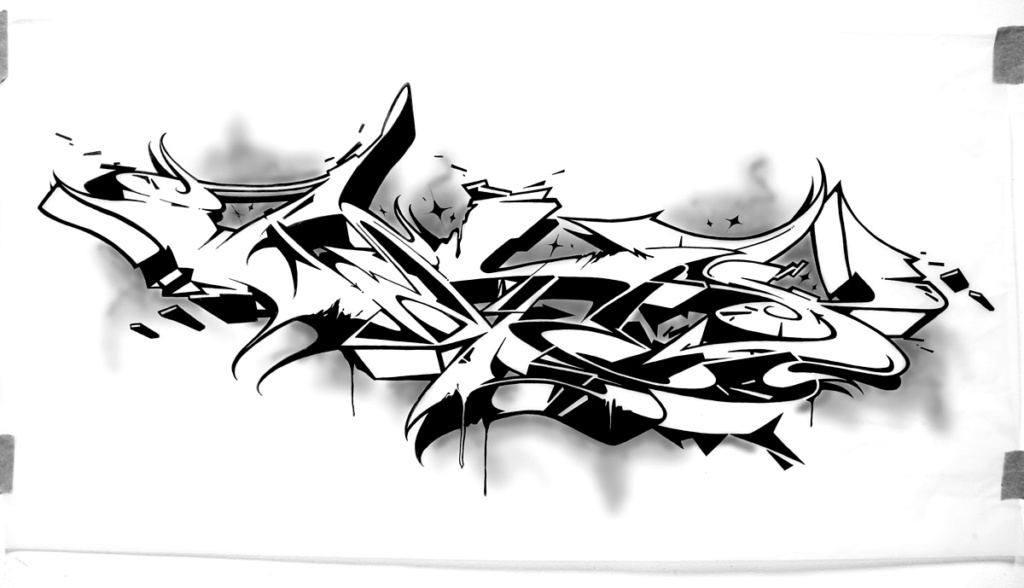 SUEME, BATES, THE EXCHANGE. graffiti, Ironlak