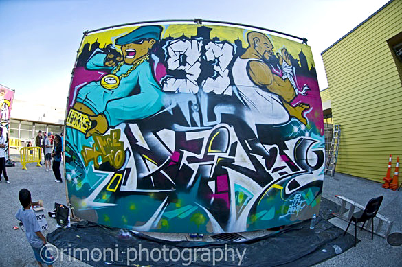 TMD, FDKNS, RFC, GBAK, FTC, RTR, JAES, REVOK, RIME, graffiti, Ironlak