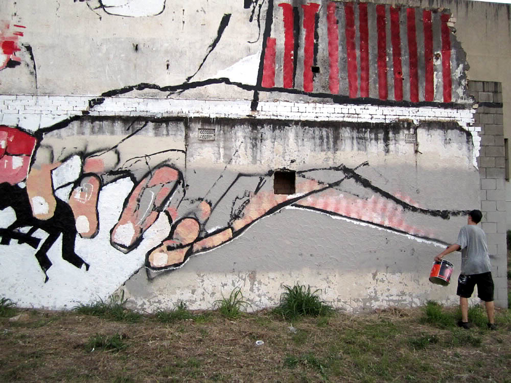 Anthony Lister, graffiti, Ironlak