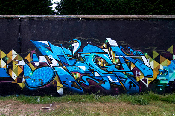 Vans The Omega, TMD, graffiti, Ironlak