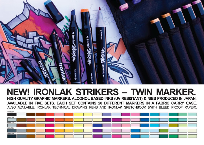 Art Supplies – Ironlak Spray Paint, Markers & Art Supplies