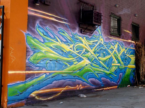 Sofles, Los Angeles, graffiti, Ironlak