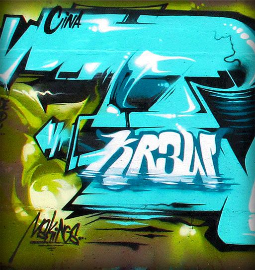 New Zealand, Revok, graffiti, Ironlak