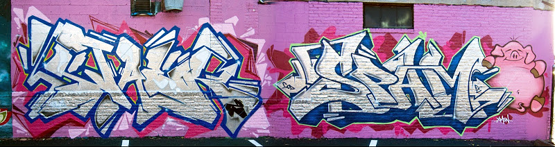 STAER, SPAM. ENUE, graffiti, Ironlak