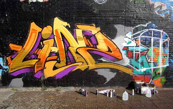 LINZ, NEW YORK CITY, Augor, Jaes, Enue, MUCH LOVE, graffiti, Ironlak