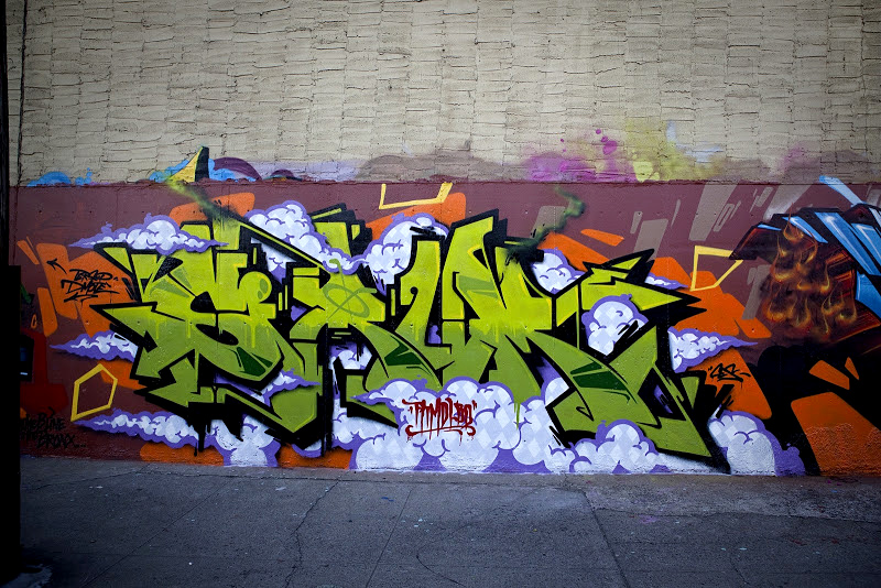 Bio, Koso, Dmote, Nicer, graffiti, Ironlak