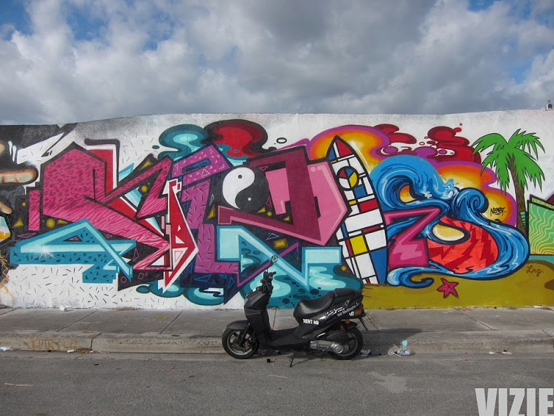 Vizie, Miami, Art Basel, graffiti, Ironlak